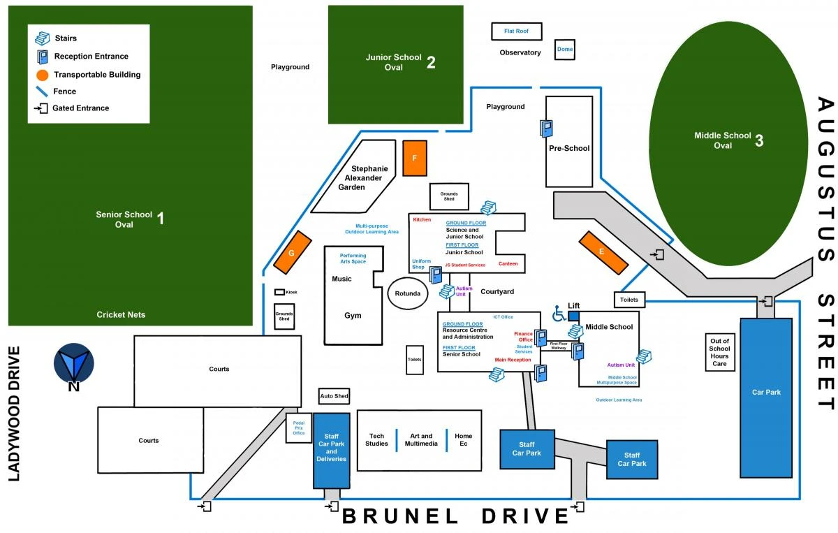 Adelaide high school zone map