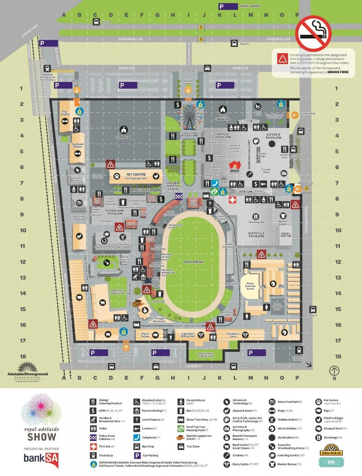 Adelaide show map