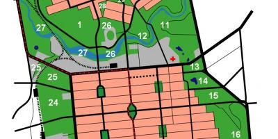 Adelaide parklands map