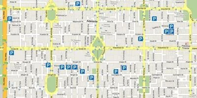 Adelaide street parking map