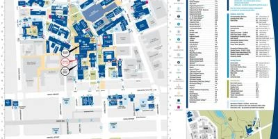 Uni sa campus map