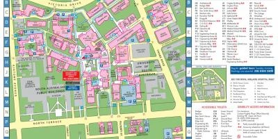 University of Adelaide map