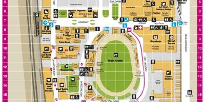 Royal Adelaide showgrounds map